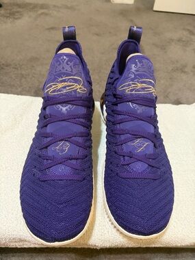 Nike LeBron 16 King Court Purple. Size 12. Preowned Never Worm.